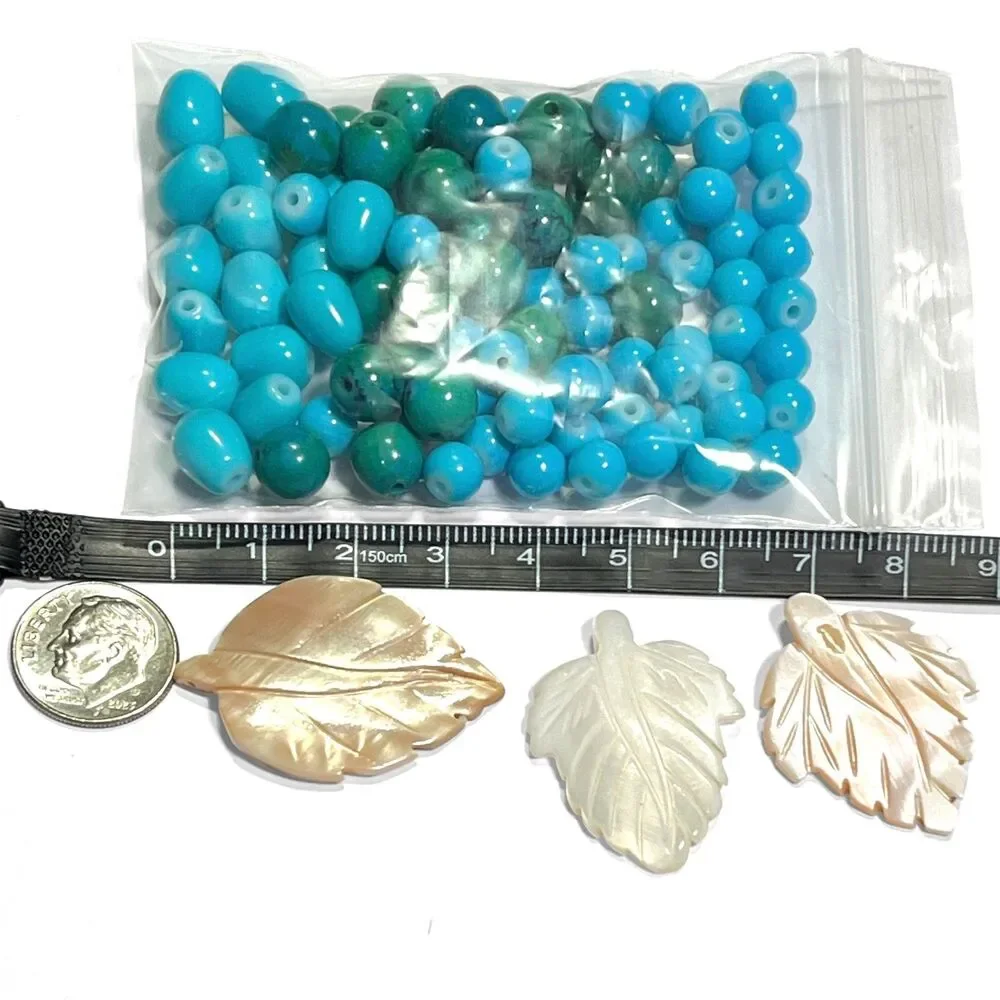 Jewelry Making Supplies Beads Glass Stone Metal Charms Variety Craft Colorful